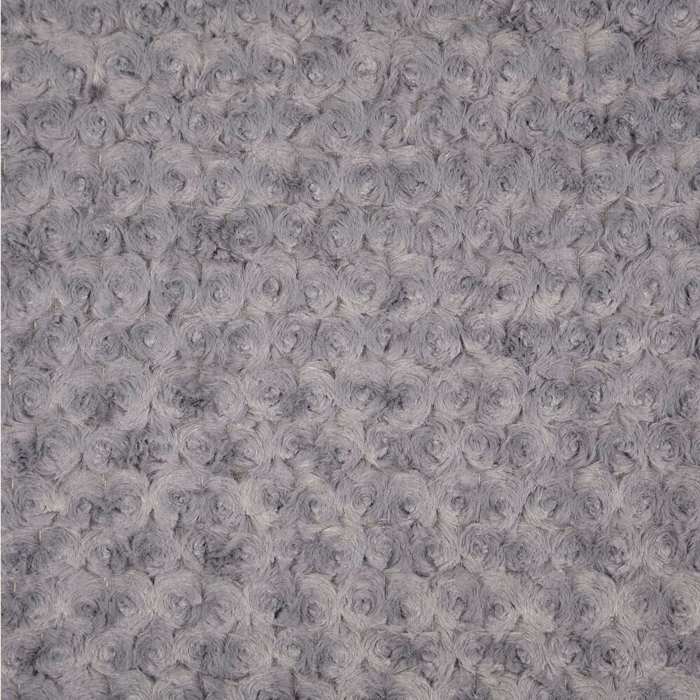 KANINCHEN FELLIMITAT STOFF PELZ PLÜSCHSTOFF BLUMEN-WIRBELMUSTER METERWARE DEKEN - Picture 7 of 63