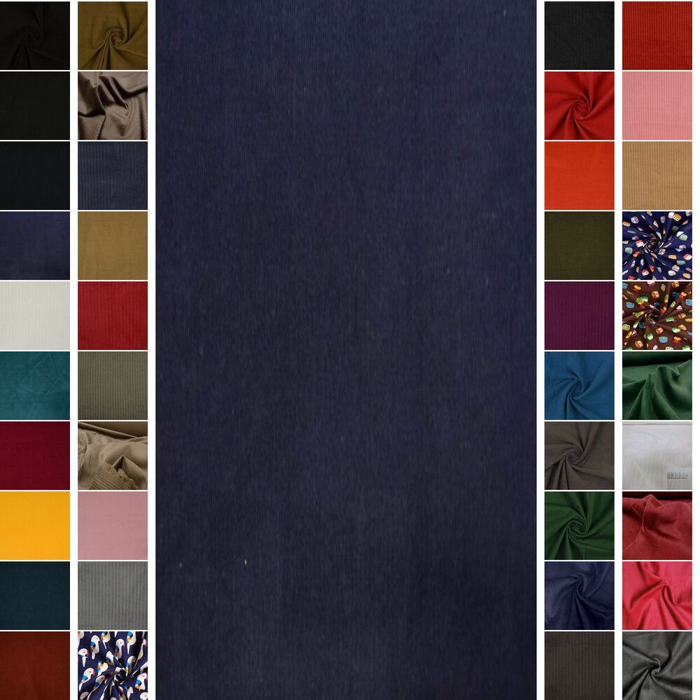 STOFFBOOK BREITCORD FEINCORD STOFF STOFFE METERWARE ~36 FARBEN #SG02 - Picture 28 of 75