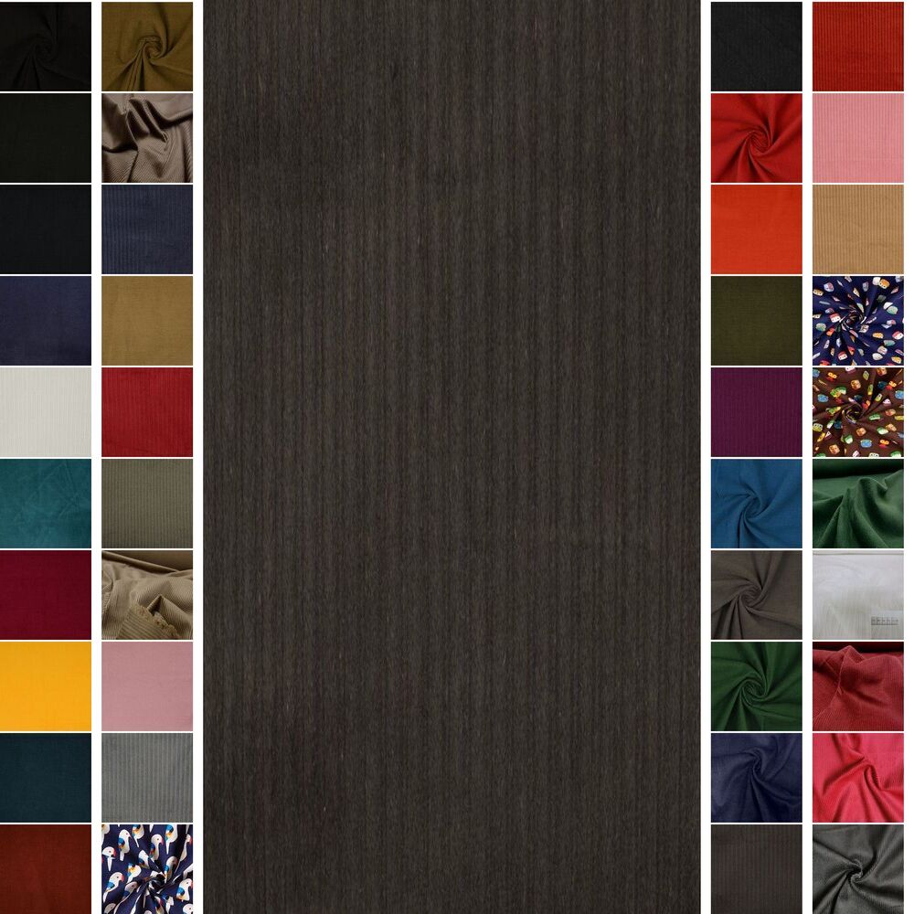 STOFFBOOK BREITCORD FEINCORD STOFF STOFFE METERWARE ~36 FARBEN #SG02 - Picture 62 of 75