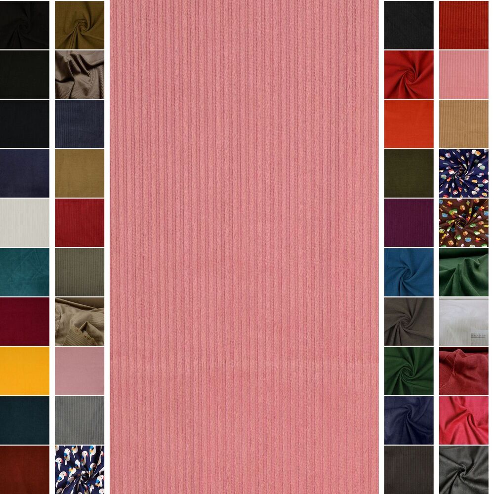 STOFFBOOK BREITCORD FEINCORD STOFF STOFFE METERWARE ~36 FARBEN #SG02 - Picture 66 of 75