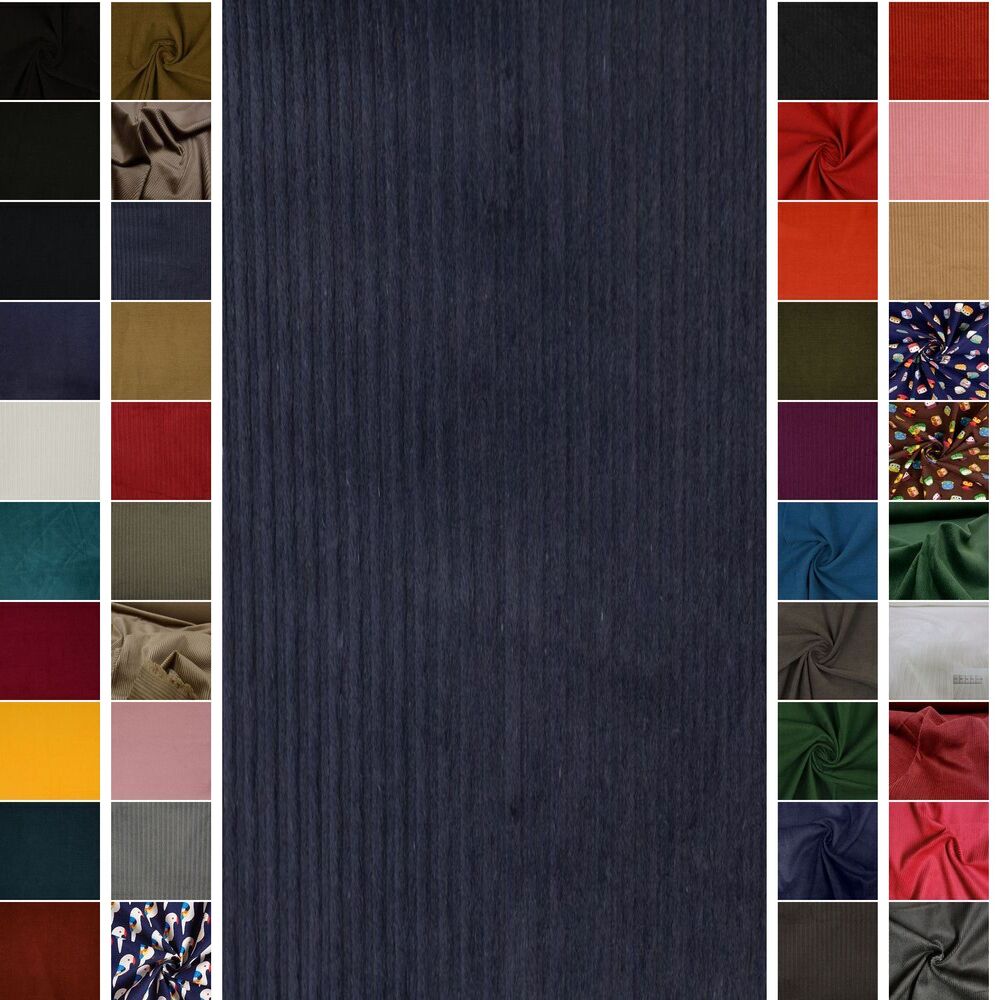 STOFFBOOK BREITCORD FEINCORD STOFF STOFFE METERWARE ~36 FARBEN #SG02 - Picture 72 of 75