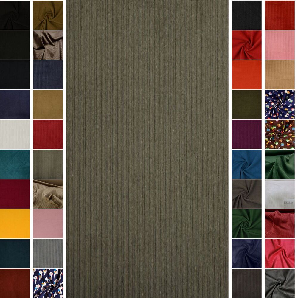 STOFFBOOK BREITCORD FEINCORD STOFF STOFFE METERWARE ~36 FARBEN #SG02 - Picture 74 of 75