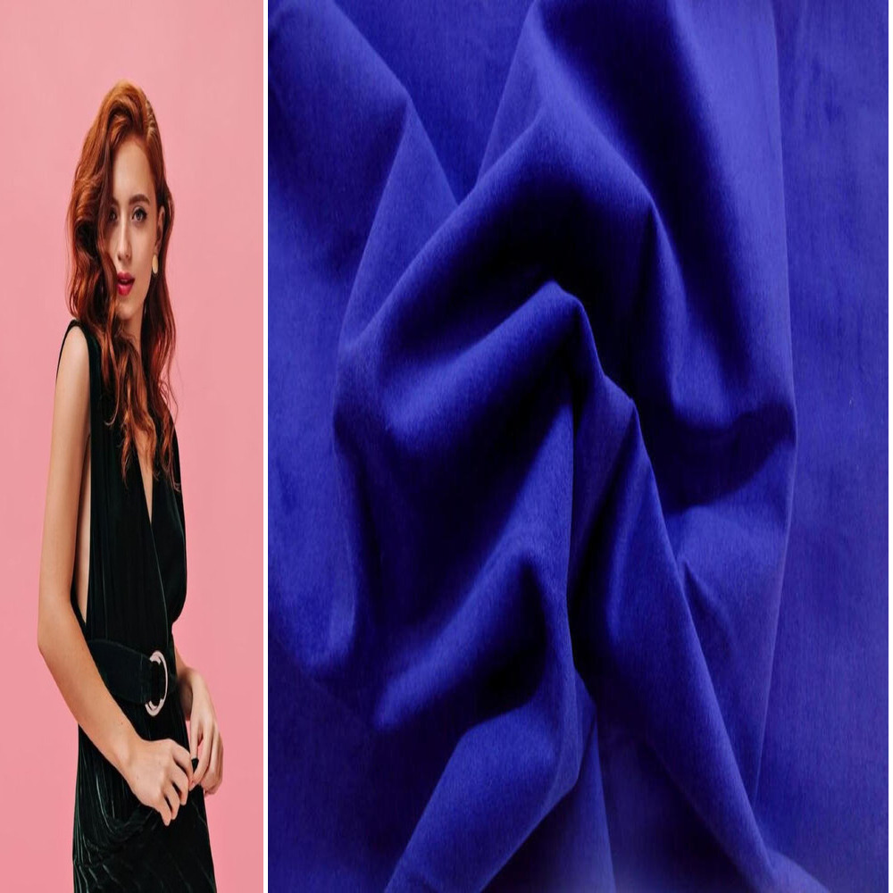 SAMT STOFF METERWARE VELOURS COUCH VORHANG SAMTSTOFF BAUMWOLLE NICKI VELOURSTOFF - Picture 92 of 107