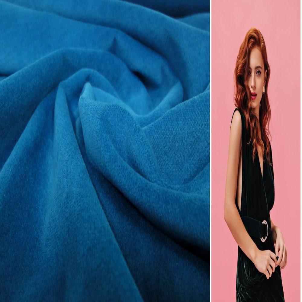 SAMT STOFF METERWARE VELOURS COUCH VORHANG SAMTSTOFF BAUMWOLLE NICKI VELOURSTOFF - Picture 96 of 107