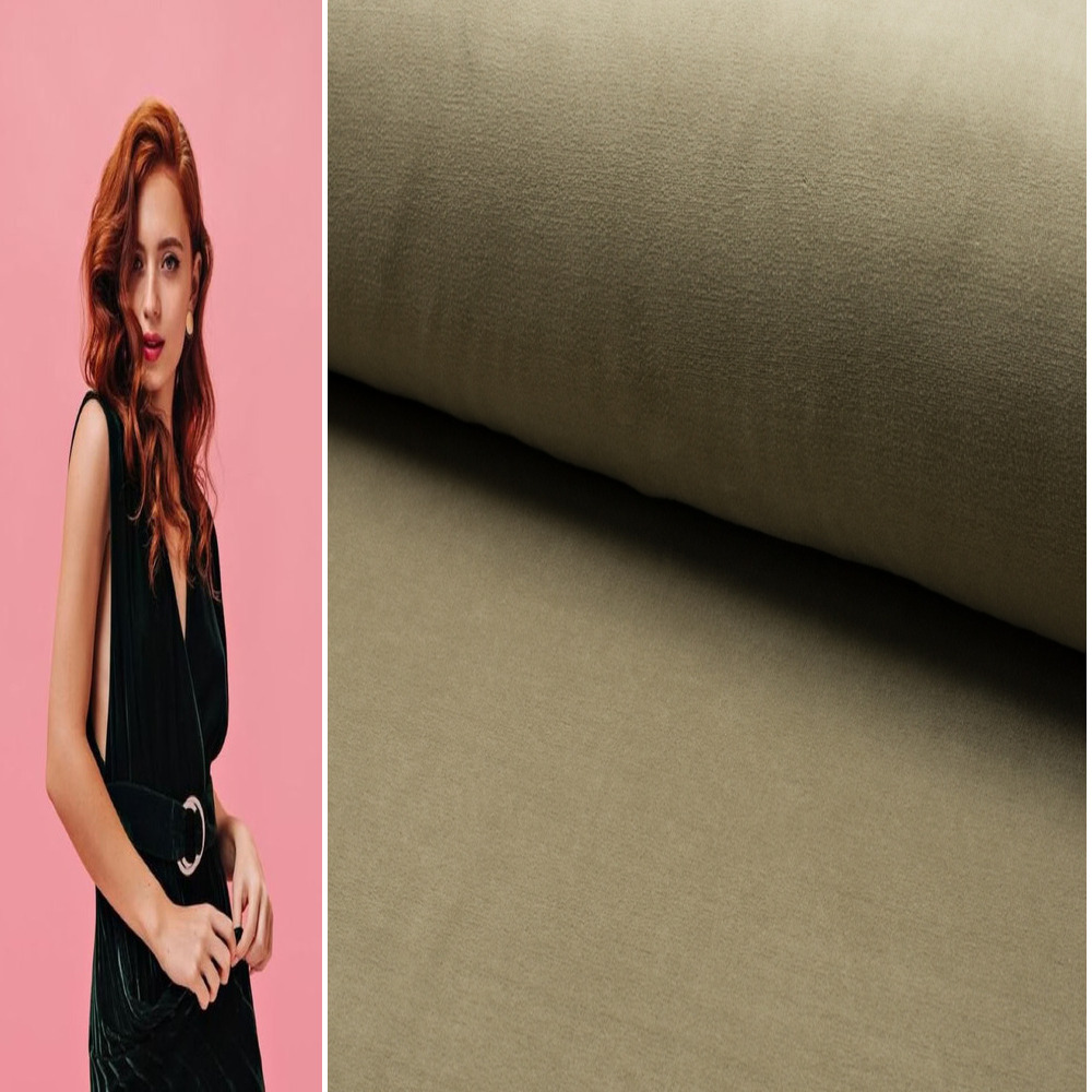 SAMT STOFF METERWARE VELOURS COUCH VORHANG SAMTSTOFF BAUMWOLLE NICKI VELOURSTOFF - Picture 56 of 107