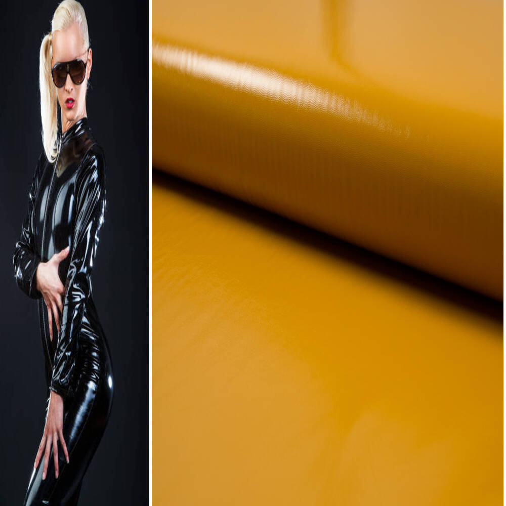 LACKLEDER LACK LEDER STOFF METERWARE KUNSTLEDER SEXY LATEX LACKSTOFF GLATTLEDER - Picture 24 of 41