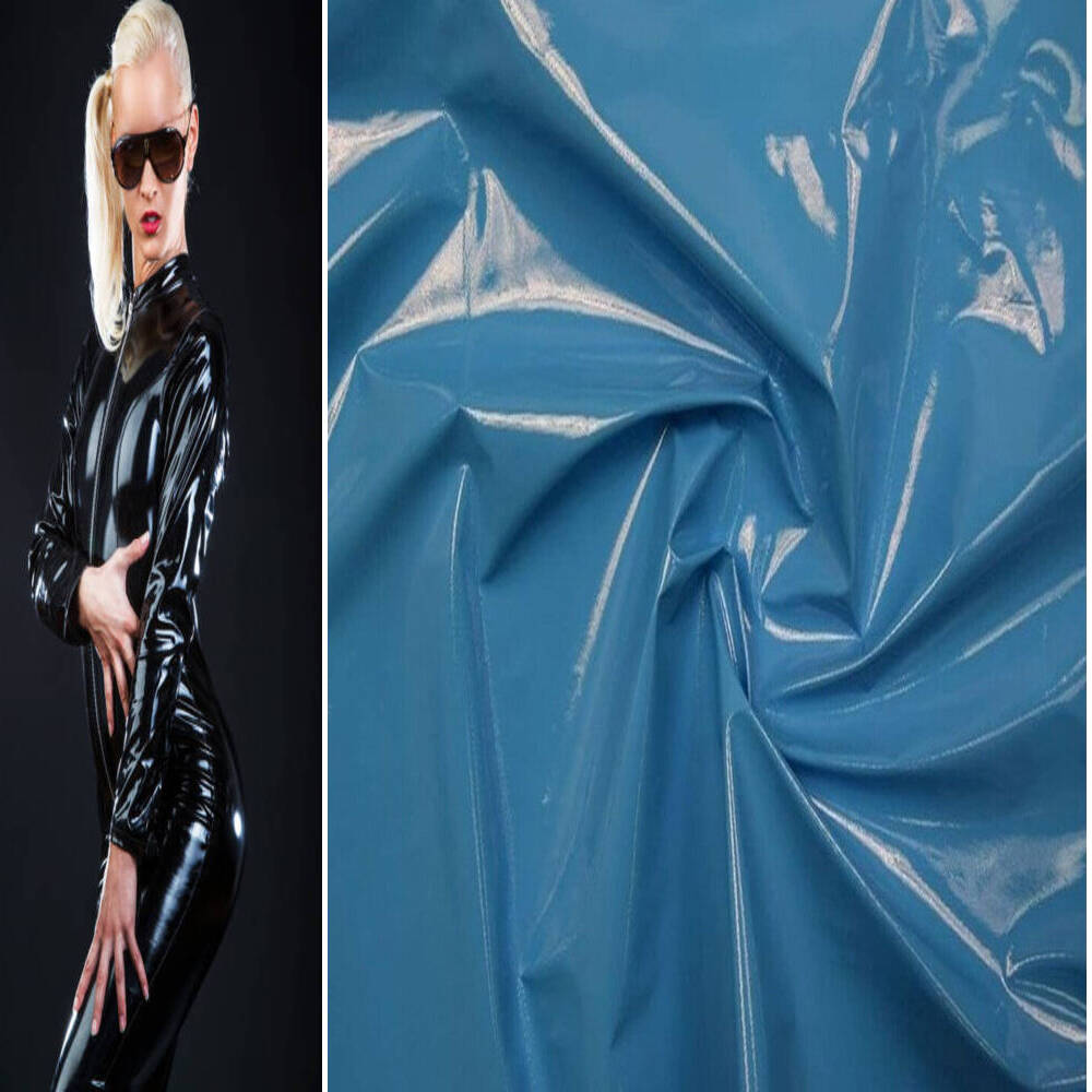 LACKLEDER LACK LEDER STOFF METERWARE KUNSTLEDER SEXY LATEX LACKSTOFF GLATTLEDER - Picture 20 of 41