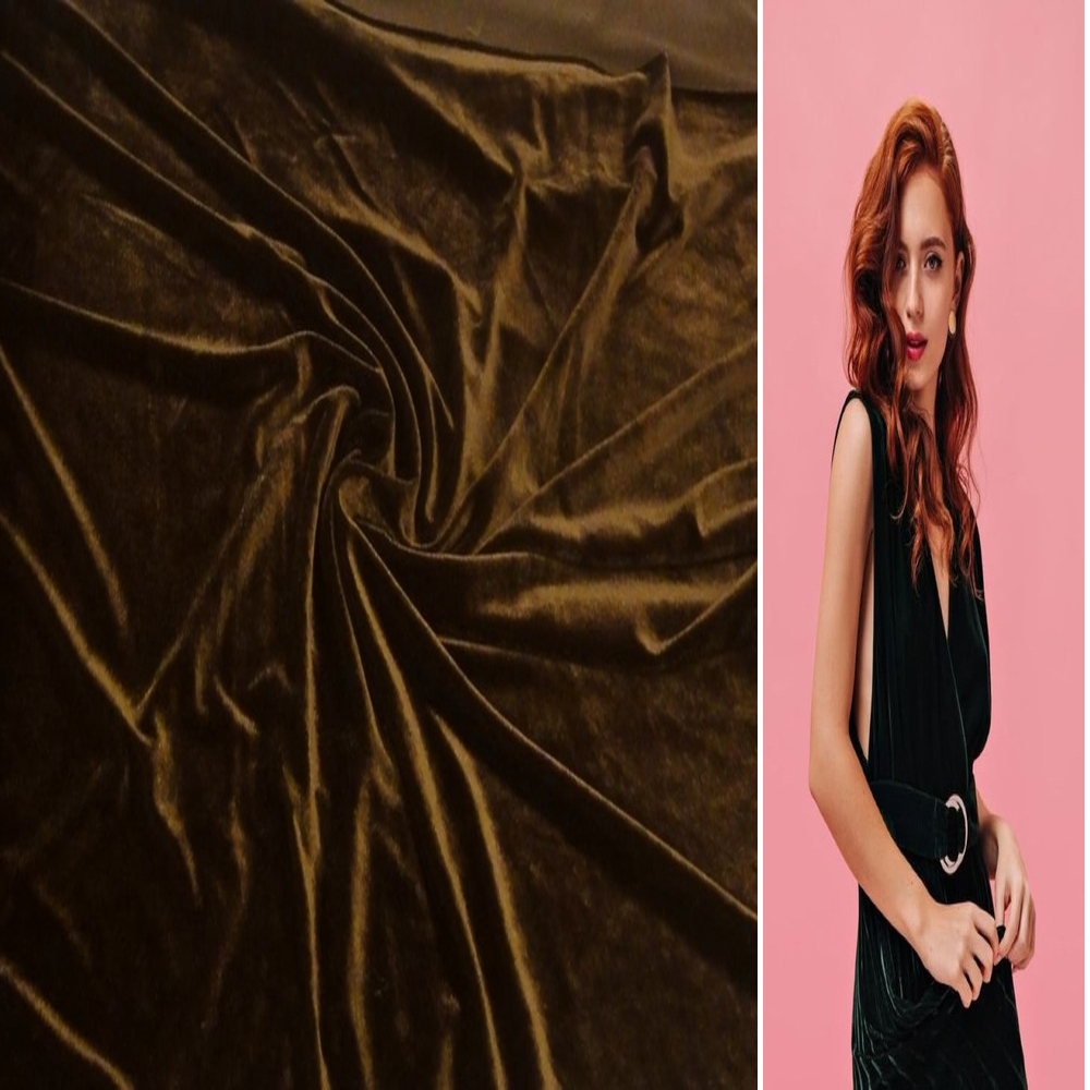 SAMT STOFF METERWARE VELOURS COUCH VORHANG SAMTSTOFF BAUMWOLLE NICKI VELOURSTOFF - Picture 14 of 107