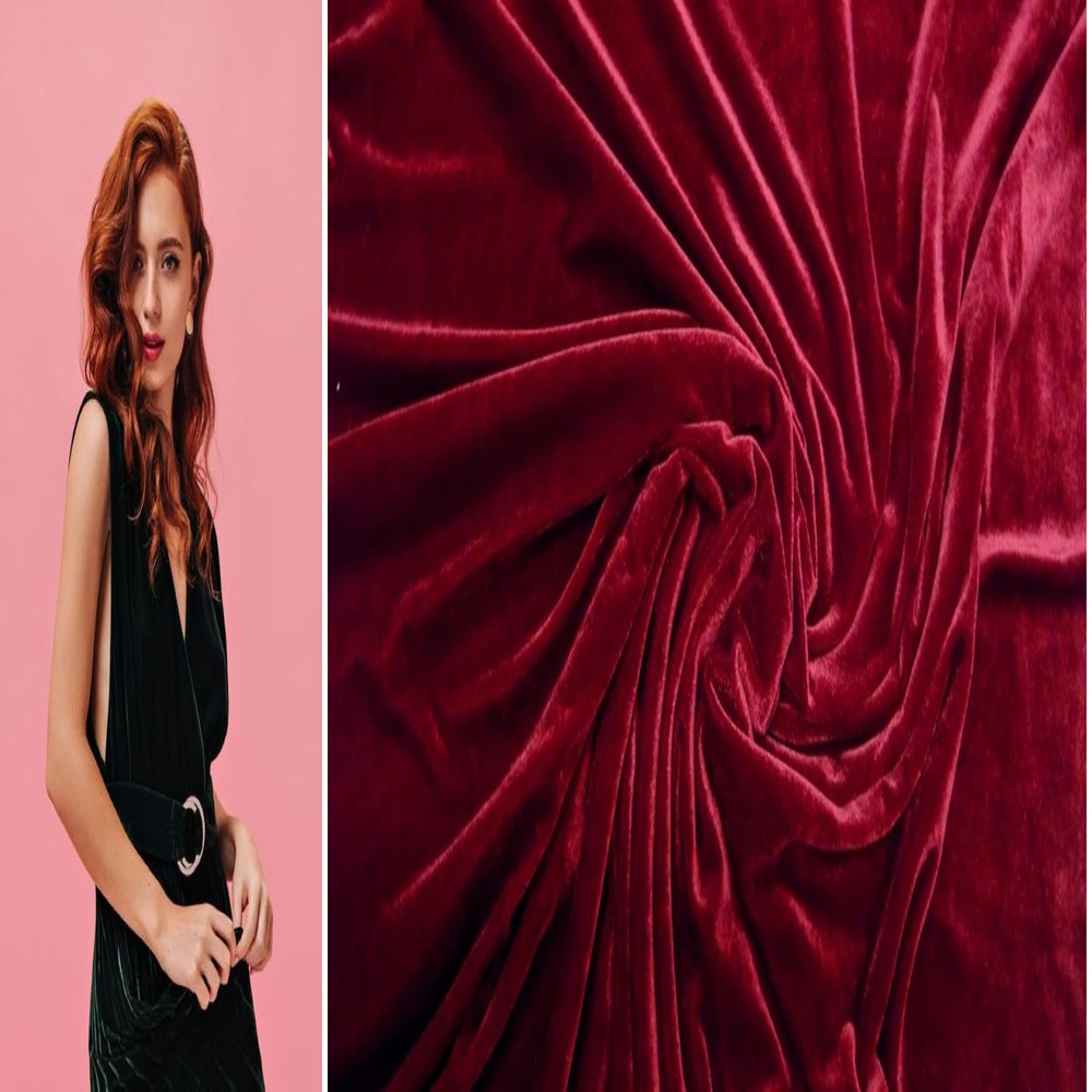 SAMT STOFF METERWARE VELOURS COUCH VORHANG SAMTSTOFF BAUMWOLLE NICKI VELOURSTOFF - Picture 8 of 107