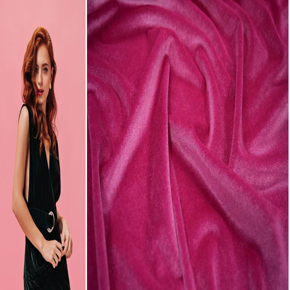 SAMT STOFF METERWARE VELOURS COUCH VORHANG SAMTSTOFF BAUMWOLLE NICKI VELOURSTOFF - Picture 32 of 107