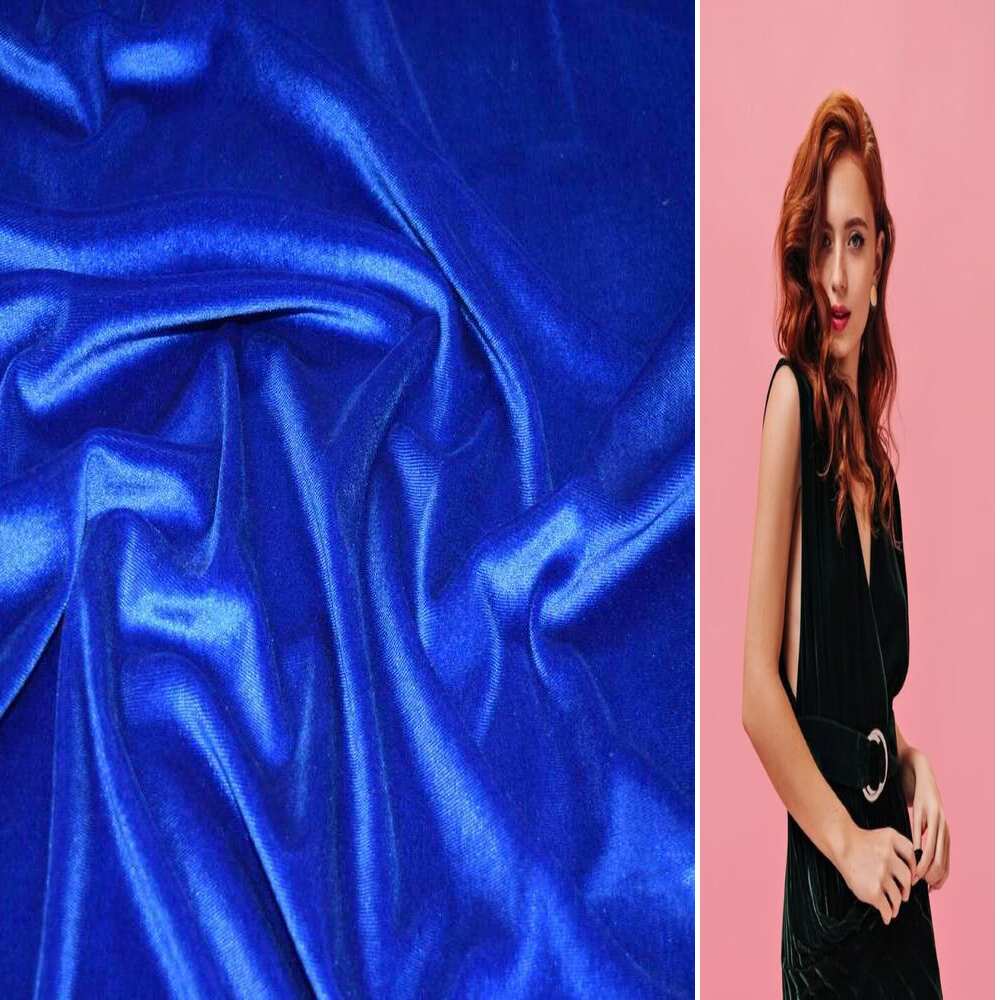 SAMT STOFF METERWARE VELOURS COUCH VORHANG SAMTSTOFF BAUMWOLLE NICKI VELOURSTOFF - Picture 30 of 107