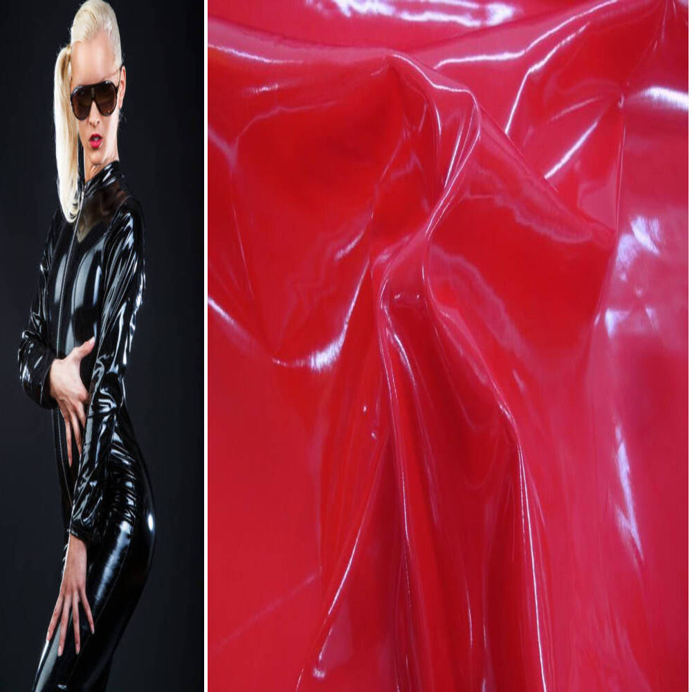 LACKLEDER LACK LEDER STOFF METERWARE KUNSTLEDER SEXY LATEX LACKSTOFF GLATTLEDER - Picture 30 of 41