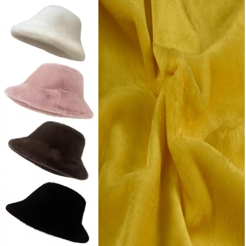 KANINCHEN FELLIMITAT STOFF PELZ PLÜSCHSTOFF BLUMEN-WIRBELMUSTER METERWARE DEKEN - Picture 38 of 63