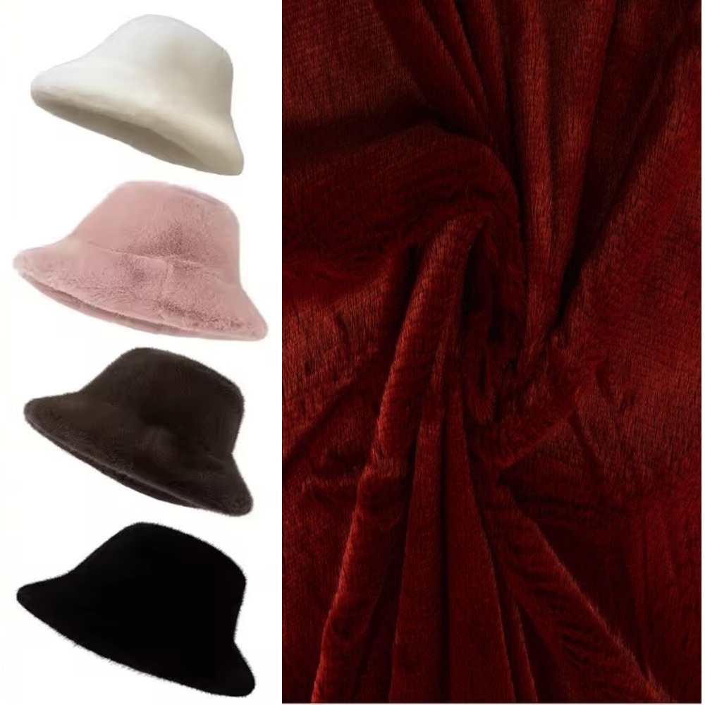 KANINCHEN FELLIMITAT STOFF PELZ PLÜSCHSTOFF BLUMEN-WIRBELMUSTER METERWARE DEKEN - Picture 48 of 63