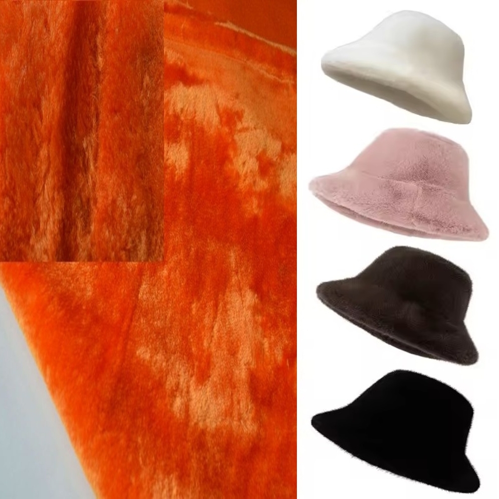 KANINCHEN FELLIMITAT STOFF PELZ PLÜSCHSTOFF BLUMEN-WIRBELMUSTER METERWARE DEKEN - Picture 34 of 63