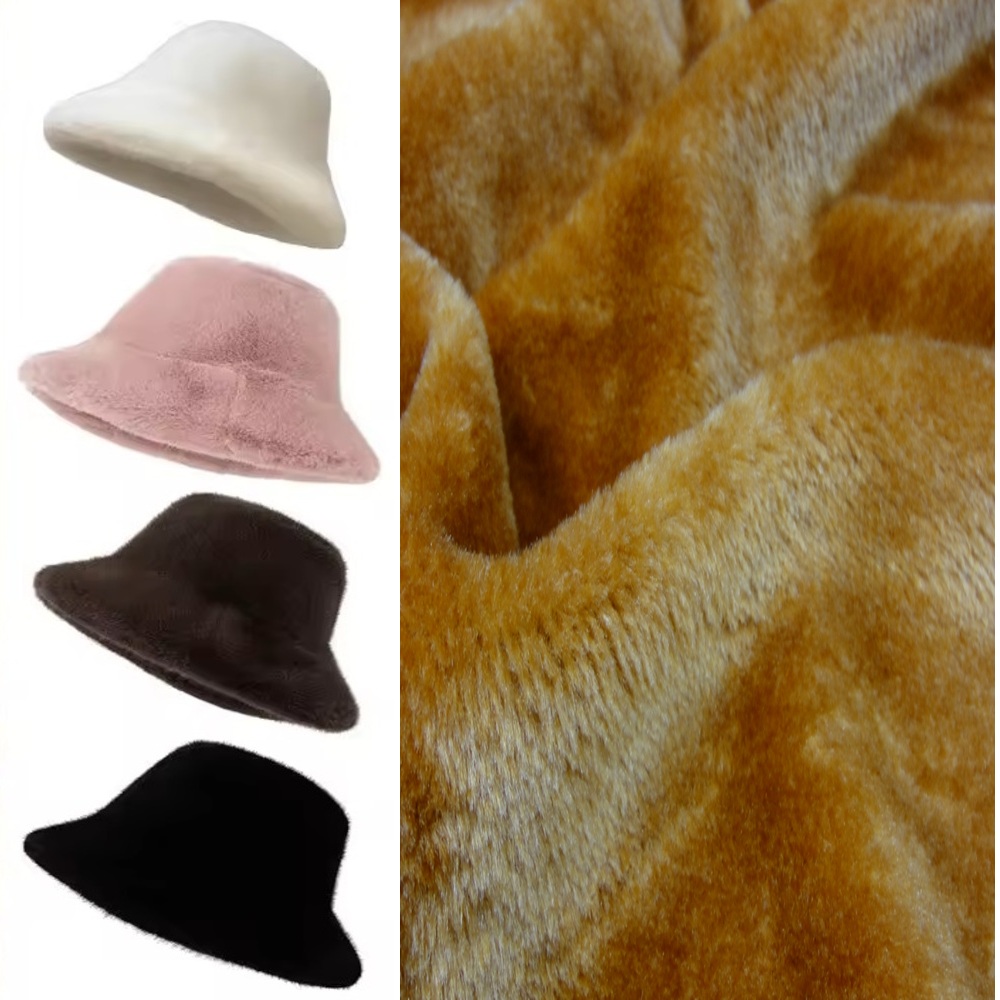 KANINCHEN FELLIMITAT STOFF PELZ PLÜSCHSTOFF BLUMEN-WIRBELMUSTER METERWARE DEKEN - Picture 14 of 63