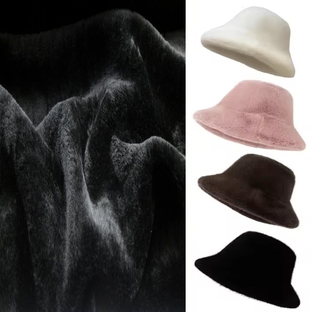 KANINCHEN FELLIMITAT STOFF PELZ PLÜSCHSTOFF BLUMEN-WIRBELMUSTER METERWARE DEKEN - Picture 16 of 63