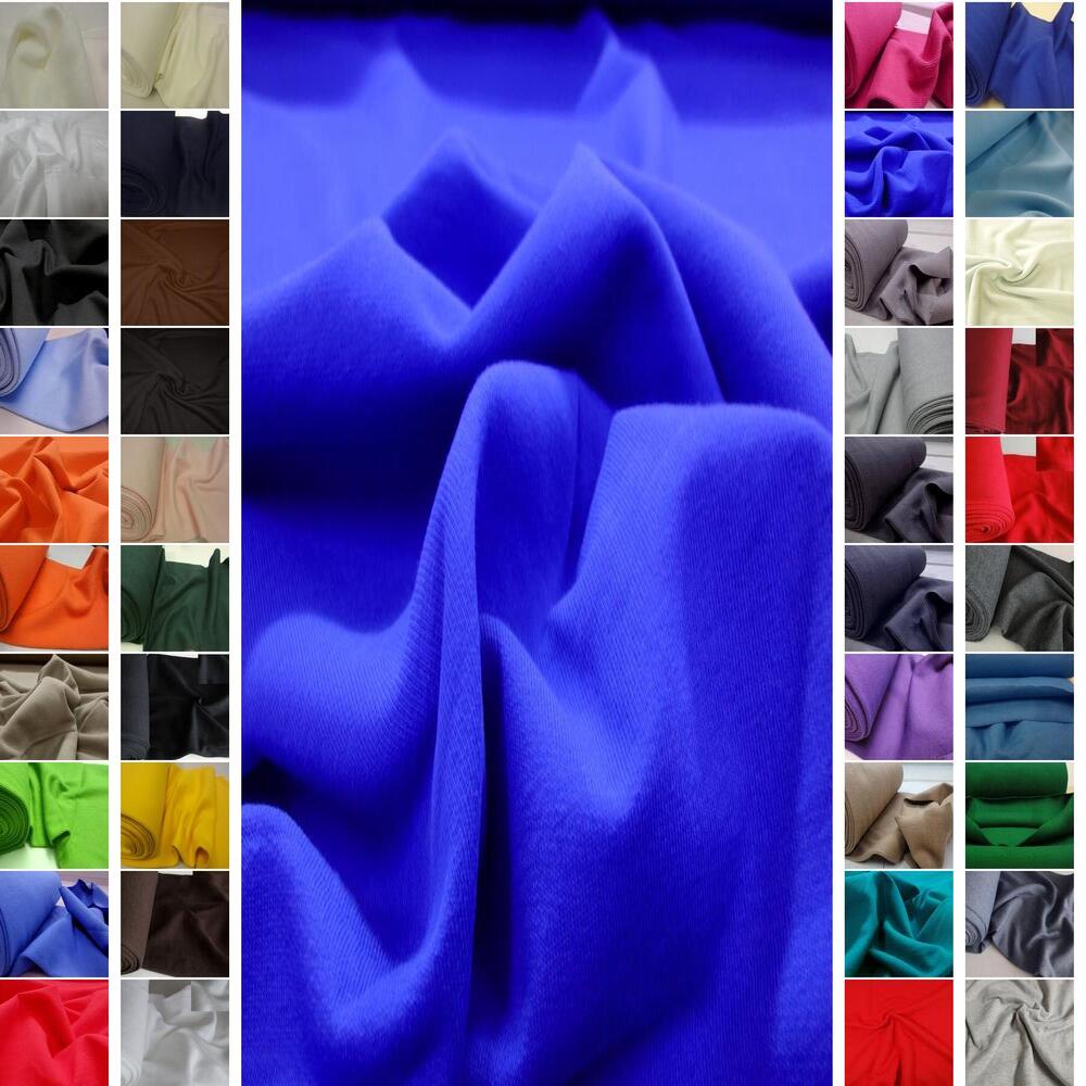 BAUMWOLLE SWEATSHIRT UND BÜNDCHENSTOFF STRICKSCHLAUCH ~41 FARBEN #C6-C9-A-B3 - Bild 64 von 83