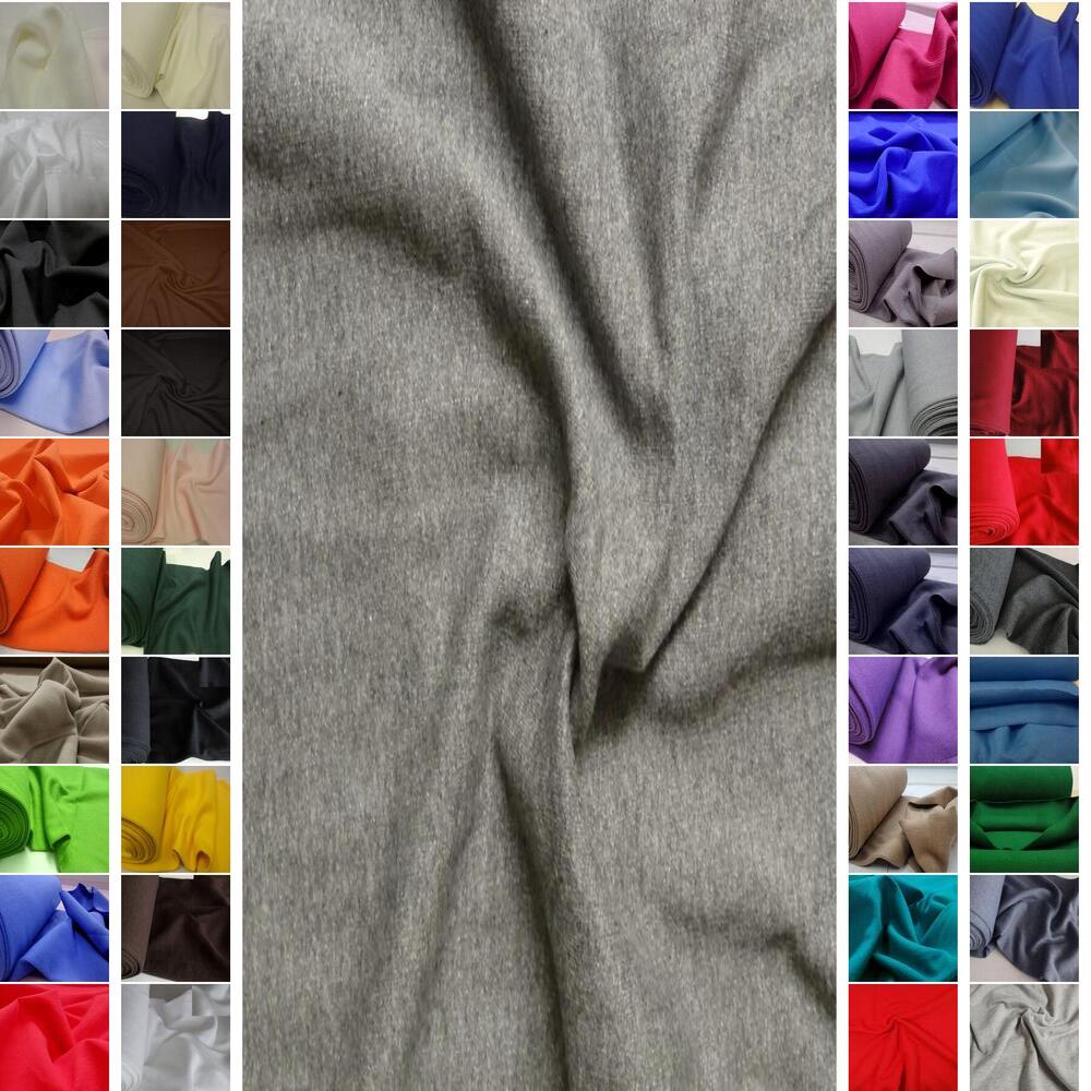 BAUMWOLLE SWEATSHIRT UND BÜNDCHENSTOFF STRICKSCHLAUCH ~41 FARBEN #C6-C9-A-B3 - Bild 58 von 83
