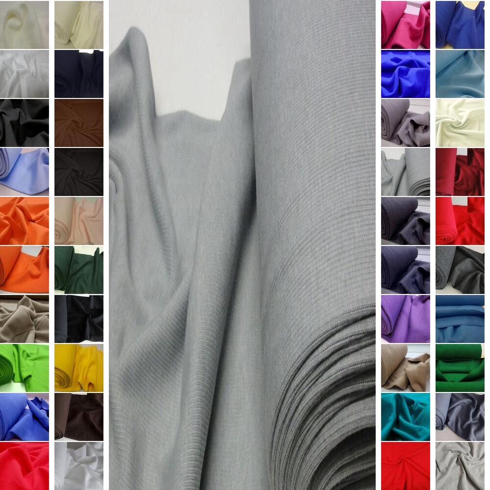 BAUMWOLLE SWEATSHIRT UND BÜNDCHENSTOFF STRICKSCHLAUCH ~41 FARBEN #C6-C9-A-B3 - Bild 30 von 83