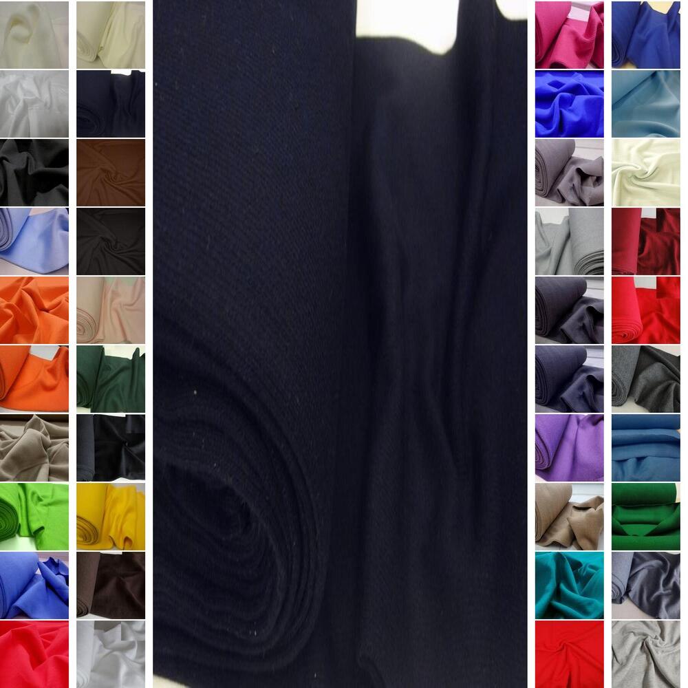 BAUMWOLLE SWEATSHIRT UND BÜNDCHENSTOFF STRICKSCHLAUCH ~41 FARBEN #C6-C9-A-B3 - Bild 26 von 83