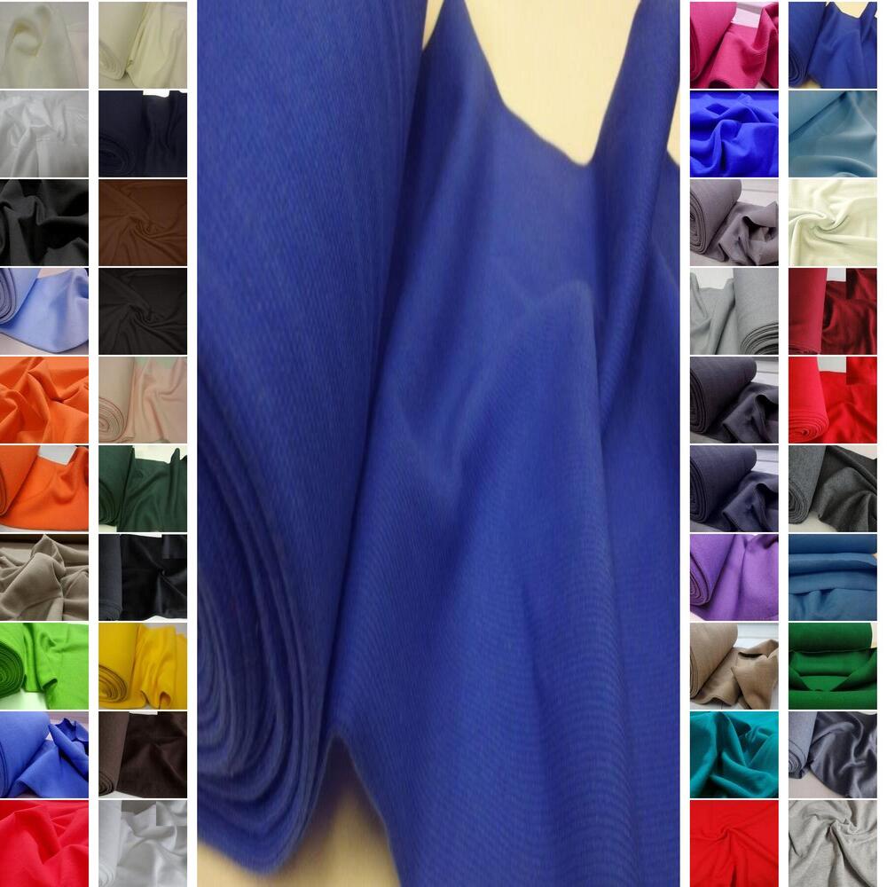 BAUMWOLLE SWEATSHIRT UND BÜNDCHENSTOFF STRICKSCHLAUCH ~41 FARBEN #C6-C9-A-B3 - Bild 24 von 83