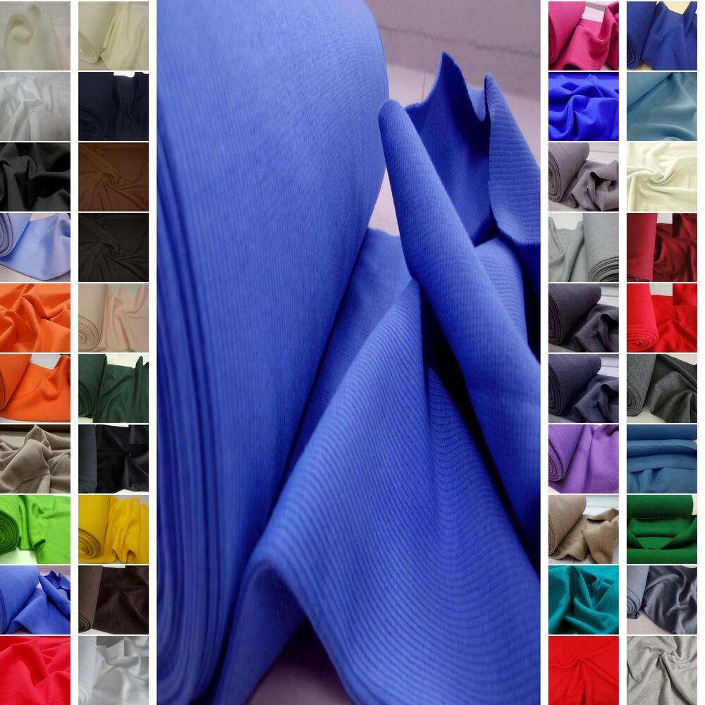 BAUMWOLLE SWEATSHIRT UND BÜNDCHENSTOFF STRICKSCHLAUCH ~41 FARBEN #C6-C9-A-B3 - Bild 48 von 83