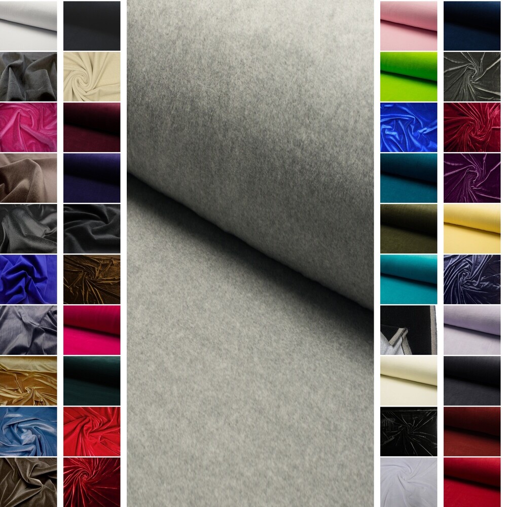 STOFFBOOK SAMT STOFF STOFFE METERWARE ~46 FARBEN #SG8 - Picture 42 of 95