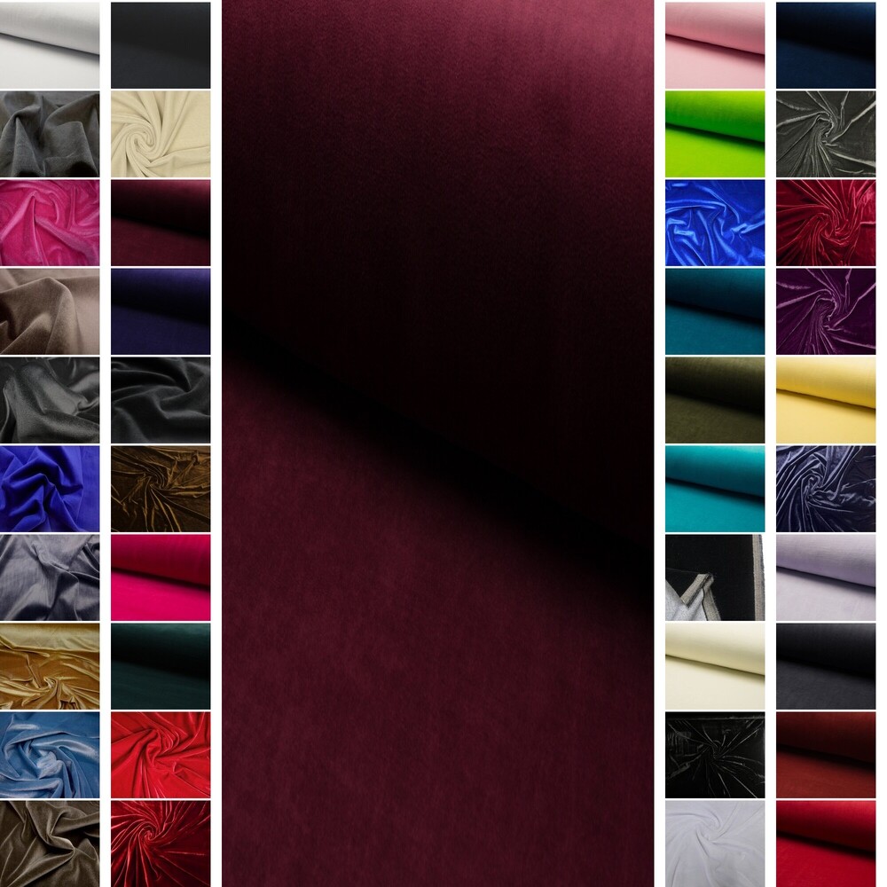 STOFFBOOK SAMT STOFF STOFFE METERWARE ~46 FARBEN #SG8 - Picture 50 of 95