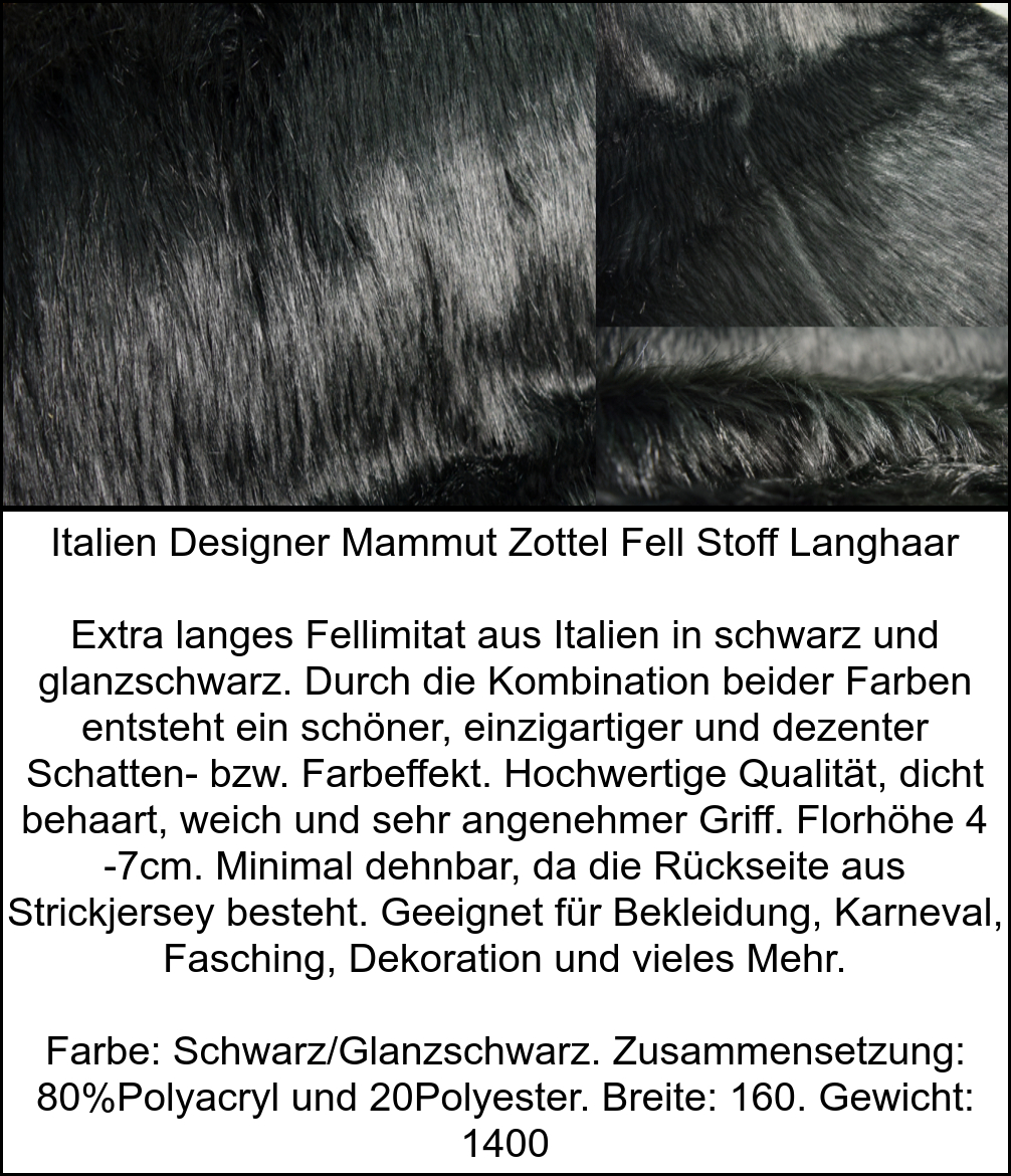 STOFFBOOK LANGHAAR MAMMUT TIERFELL WOLF ROSEN BATIK FELL STOFFE ~83 FARBEN #SG26 - Picture 25 of 83