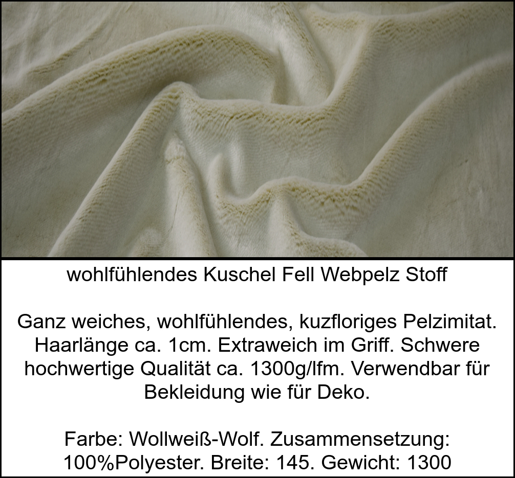 STOFFBOOK LANGHAAR MAMMUT TIERFELL WOLF ROSEN BATIK FELL STOFFE ~83 FARBEN #SG26 - Picture 72 of 83