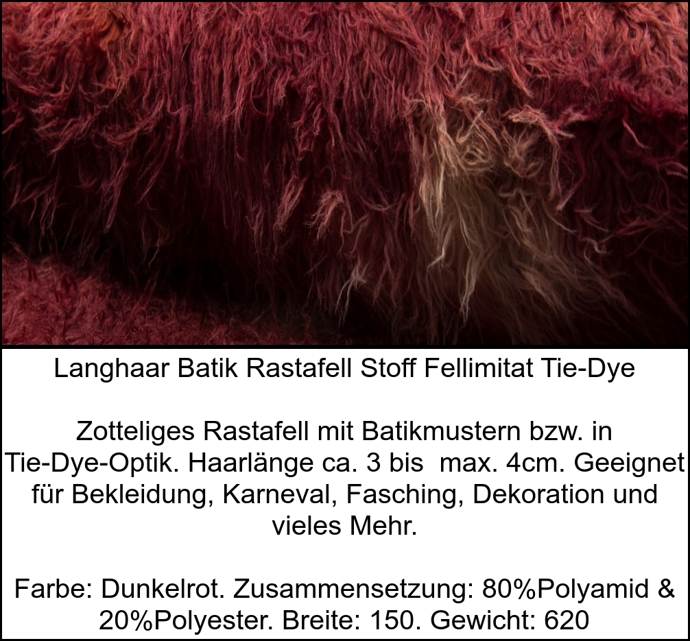 STOFFBOOK LANGHAAR MAMMUT TIERFELL WOLF ROSEN BATIK FELL STOFFE ~83 FARBEN #SG26 - Picture 5 of 83