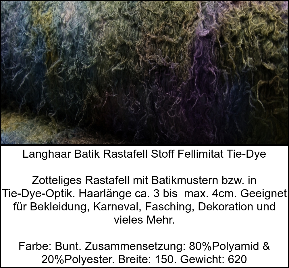 STOFFBOOK LANGHAAR MAMMUT TIERFELL WOLF ROSEN BATIK FELL STOFFE ~83 FARBEN #SG26 - Picture 6 of 83
