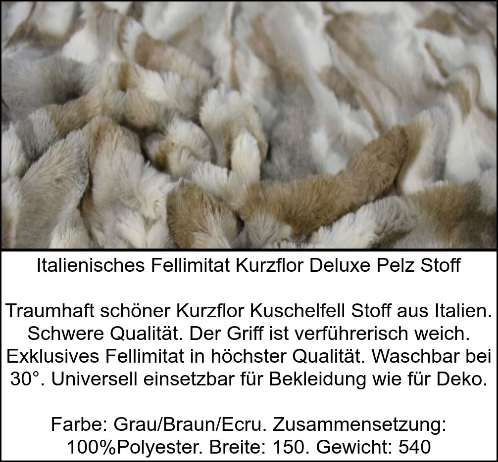 STOFFBOOK LANGHAAR MAMMUT TIERFELL WOLF ROSEN BATIK FELL STOFFE ~83 FARBEN #SG26 - Picture 69 of 83